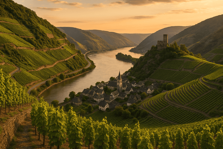 Mittelrhein - Weinhandel in Bonn-Kessenich