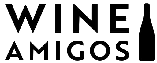 Logo von WineAmigos mit Weinflasche ohne Hintergrund