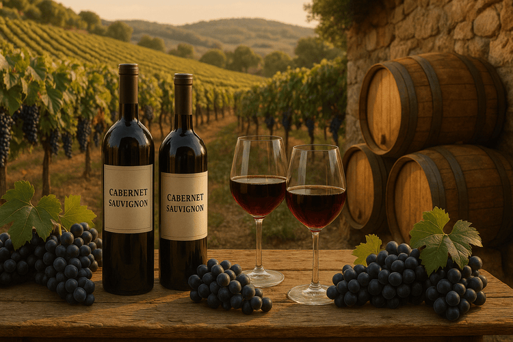 Rotwein aus Cabernet Sauvignon - Weinhandel in Bonn-Kessenich