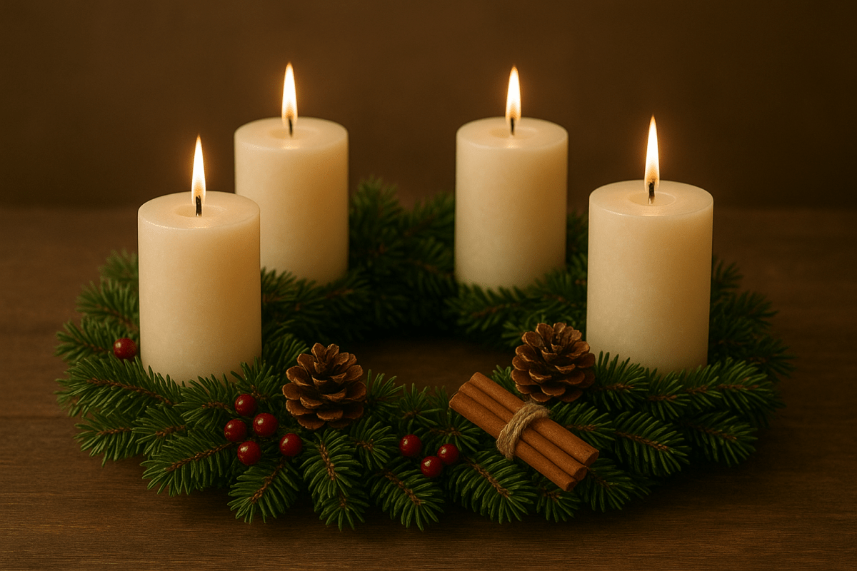Adventskranz Workshop - Weinhandel in Bonn - Kessenich