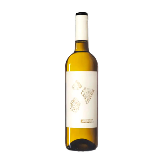 Abbildung der Weinflasche 2024 Almodí Petit Blanc von Altavins: Ein eleganter Weißwein aus Katalonien mit fruchtigem Bouquet.
