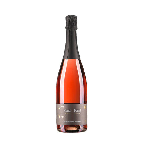 Spätburgunder Rosé Sekt 2021 Hand in Hand  als Flasche von Weingut Klumpp